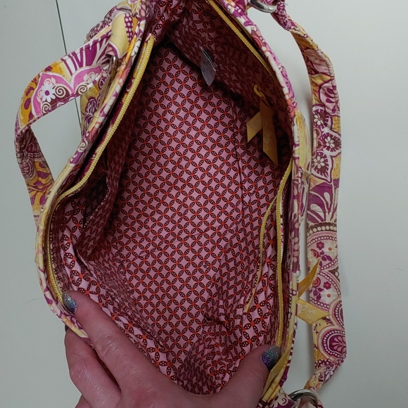 Vera Bradley Bali Gold Shoulder Bag - Picture 13 of 16